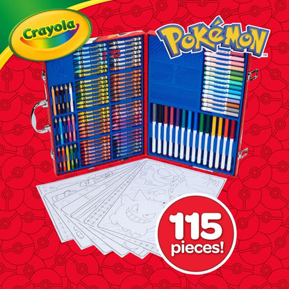 Crayola Pokémon gift art set for boys and girls ages 5 plus