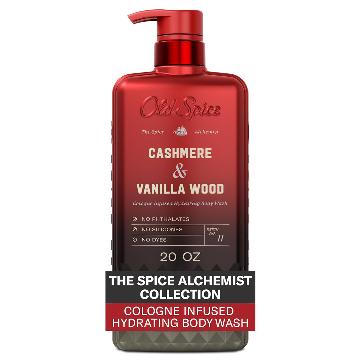 Old Spice The Spice Alchemist body wash bottle