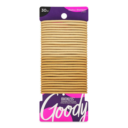 4MM blonde ponytail holders for everyday styling