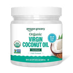 Amazon Fresh organic virgin coconut oil 30 oz jar