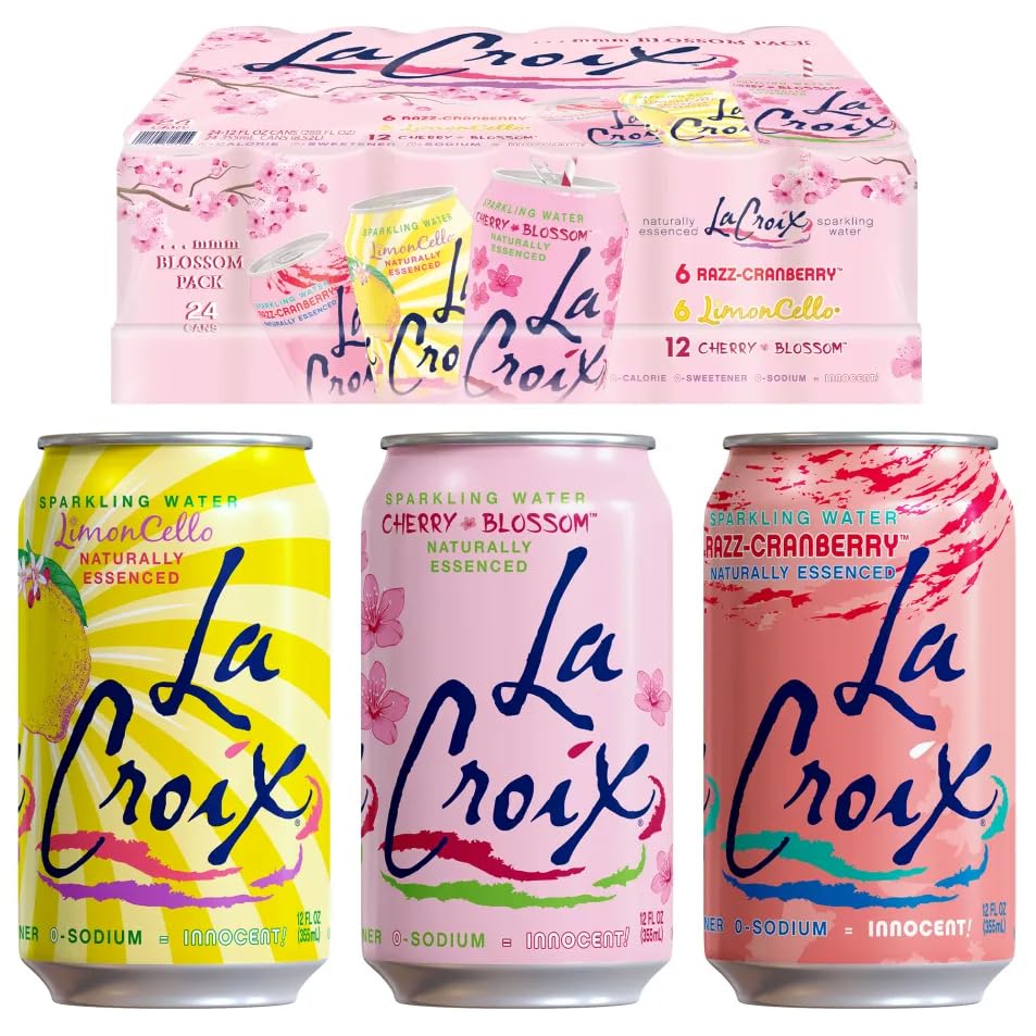 LaCroix 24 pack sparkling water cans