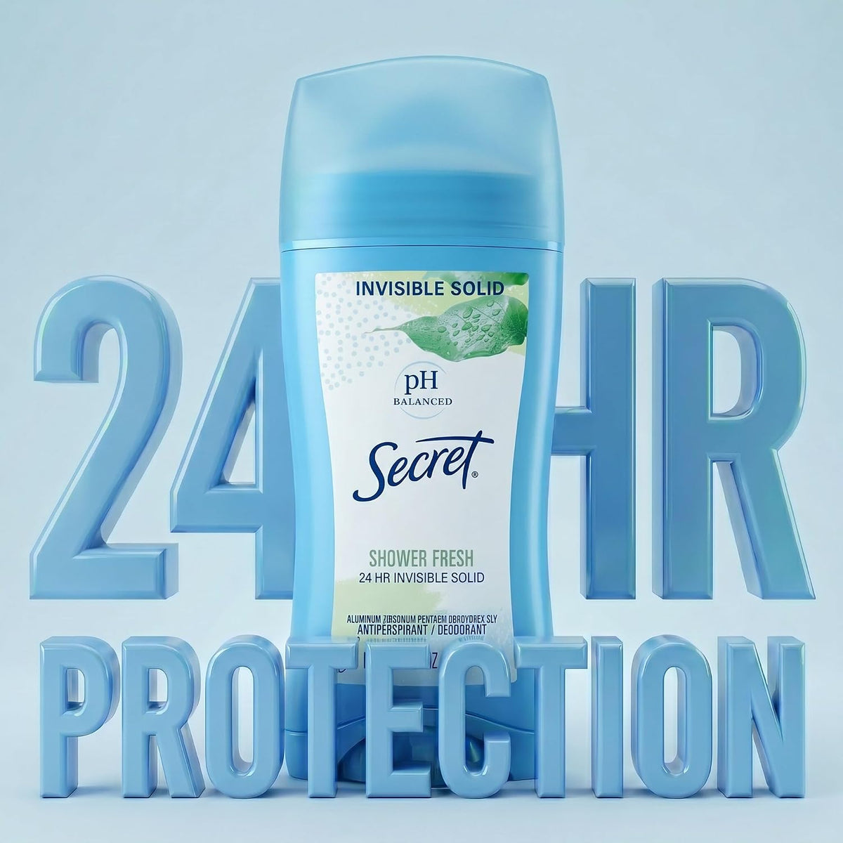 Secret Shower Fresh invisible solid stick deodorant
