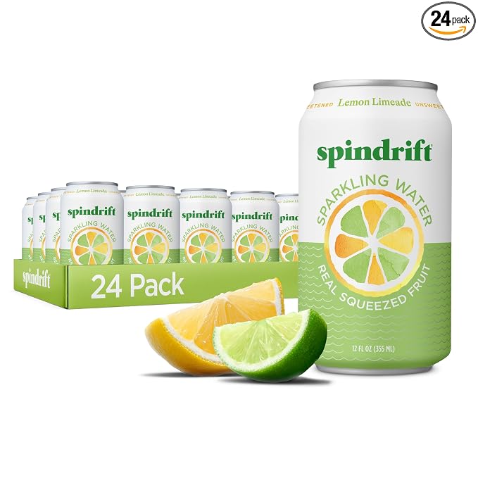 Spindrift Lemon Limeade sparkling water 24 pack