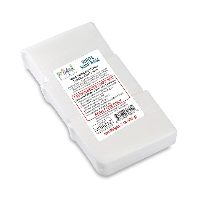 Primal Elements white soap base, 2 pounds