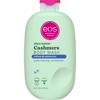 Creamy shea gel pistachio body wash by eos