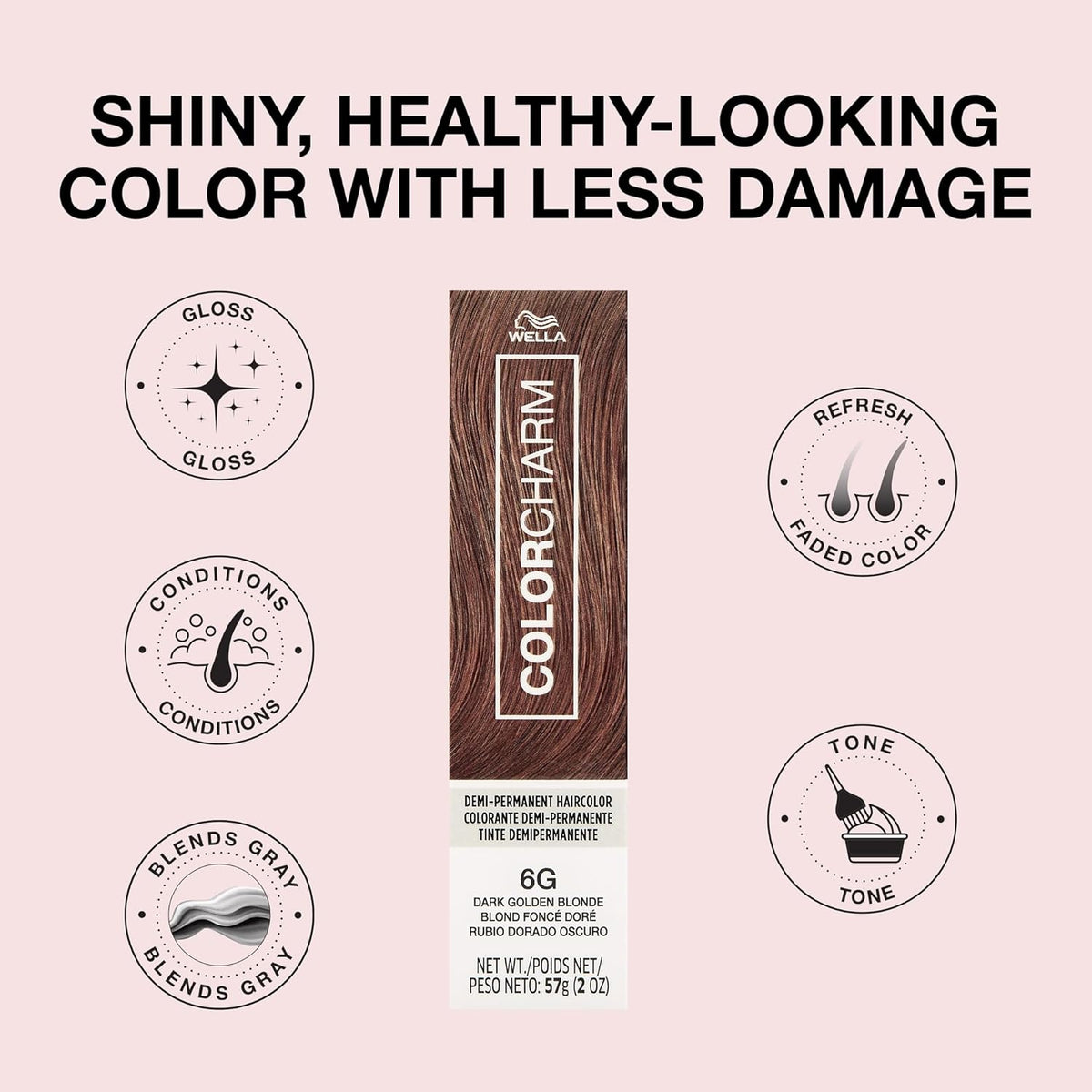 Hair coloring product for at-home refresh