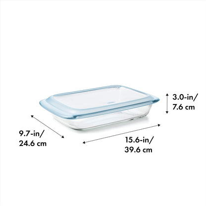 Thermal shock resistant glass bakeware by OXO