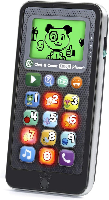 Green LeapFrog toddler learning phone toy