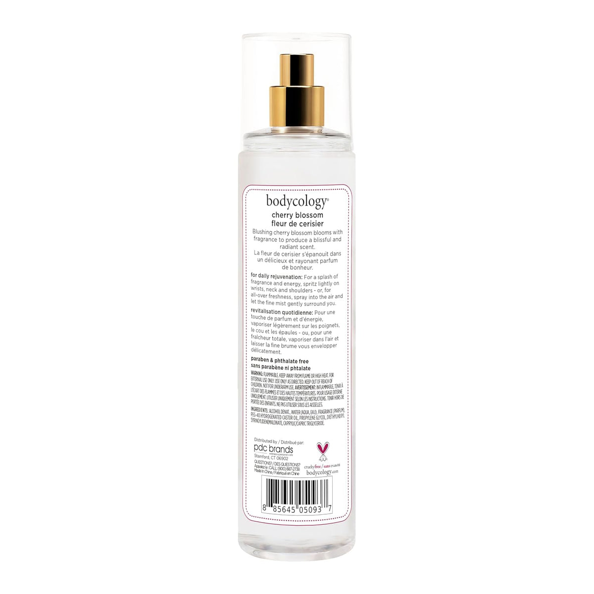 Cherry Blossom fragrance mist by Bodycology