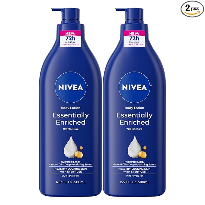 NIVEA Essentially Enriched Body Lotion value pack