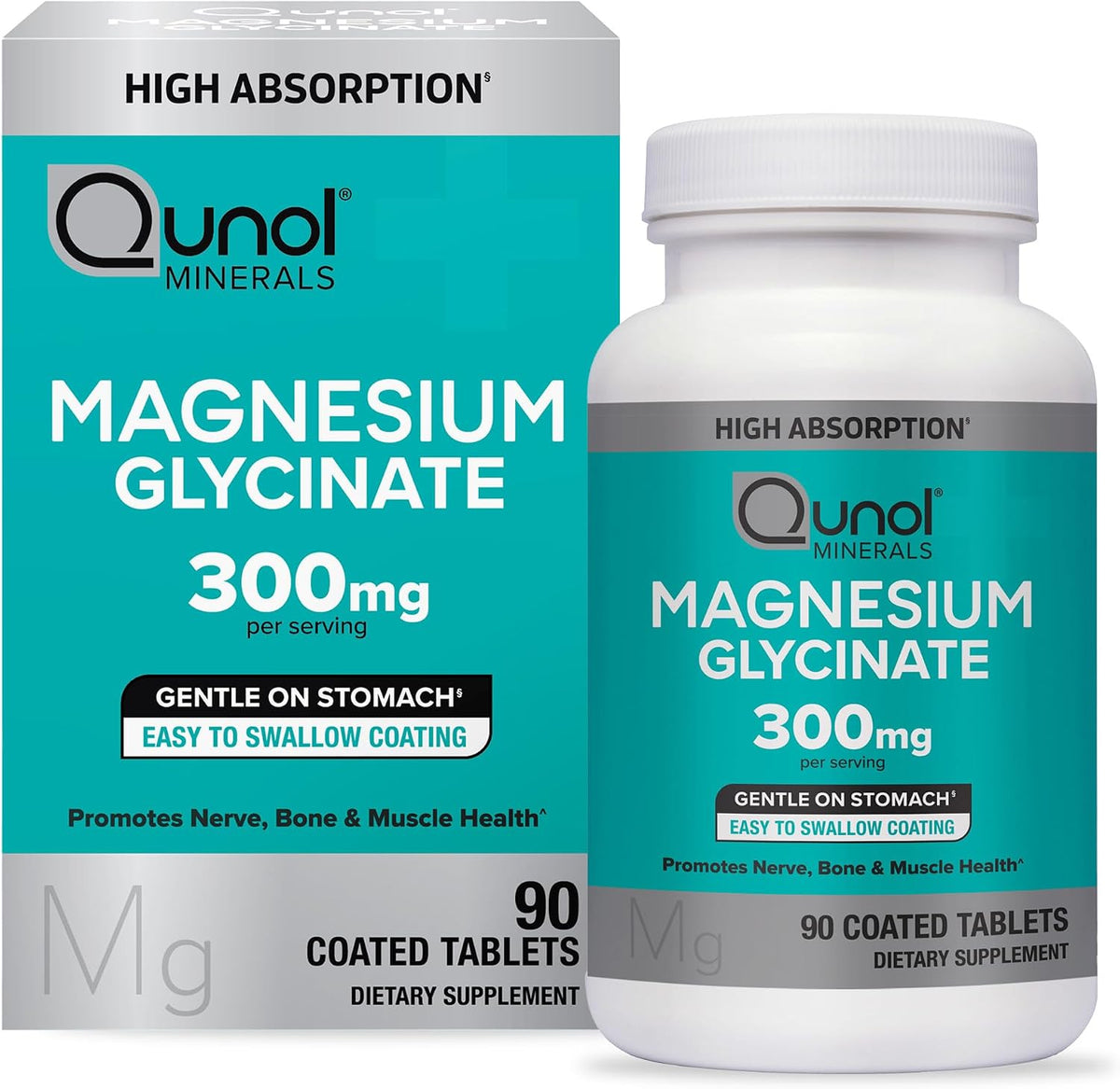 Qunol 100% chelated magnesium glycinate supplement