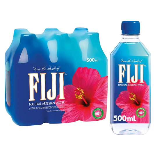 FIJI bottled water 16.9 fl oz bottles