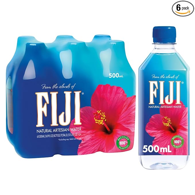 FIJI Natural Artesian Water 500 mL 6 pack
