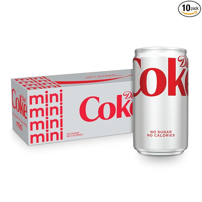 Diet Coke Mini-Can 7.5 oz pack of 10