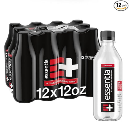 Essentia ionized alkaline water 12 pack bottles