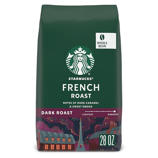 Starbucks French Roast whole bean coffee 28 oz bag