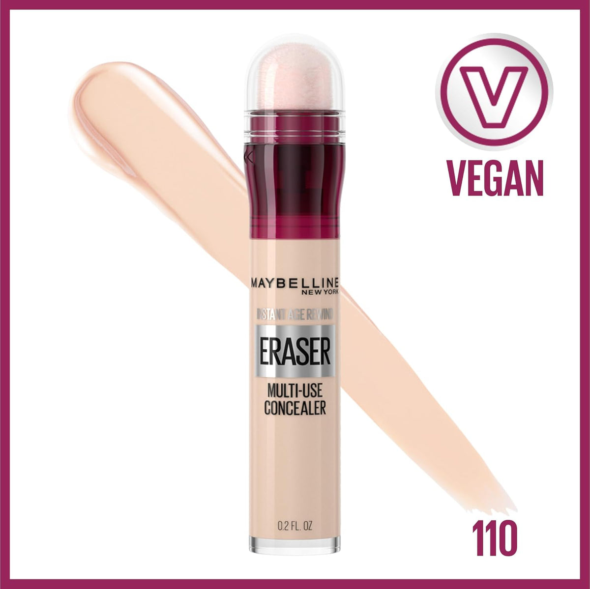 Maybelline under eye concealer shade 110 package