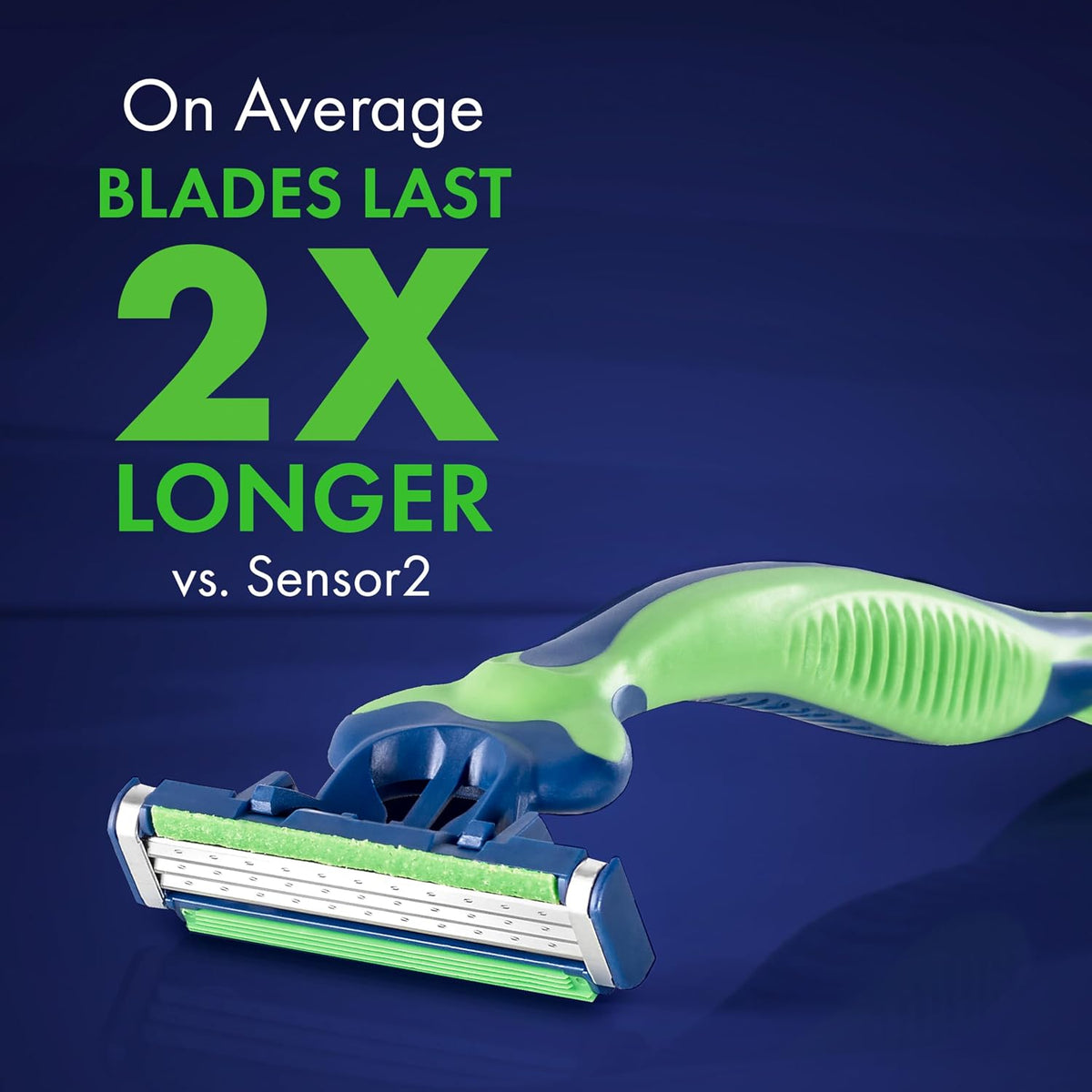 Gillette Sensor3 razor with Comfortgel Lubrastrip