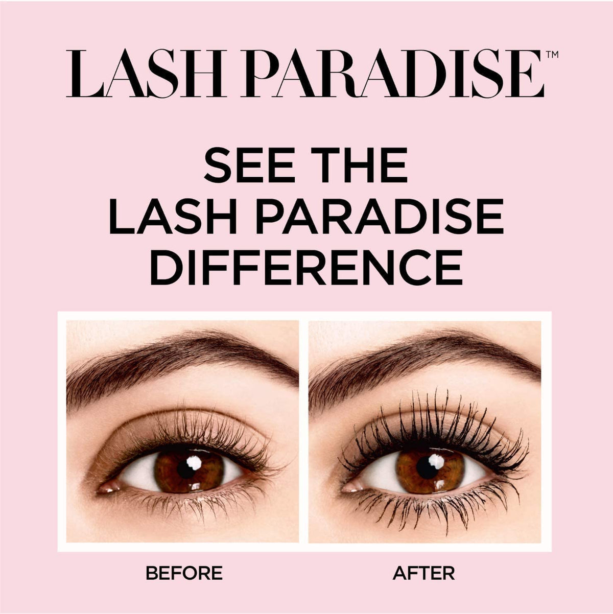 Soft wavy bristle brush mascara applicator close-up