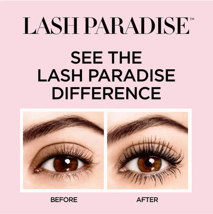 Soft wavy bristle brush mascara applicator close-up