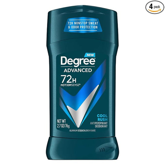 Degree Men Cool Rush antiperspirant deodorant four-pack