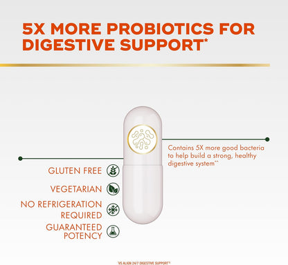 Align daily digestive balance probiotic capsules