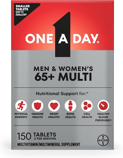 ONE A DAY Proactive 65+ multivitamin 150 tablets