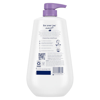 Dove hydrating body wash with pump for dry skin