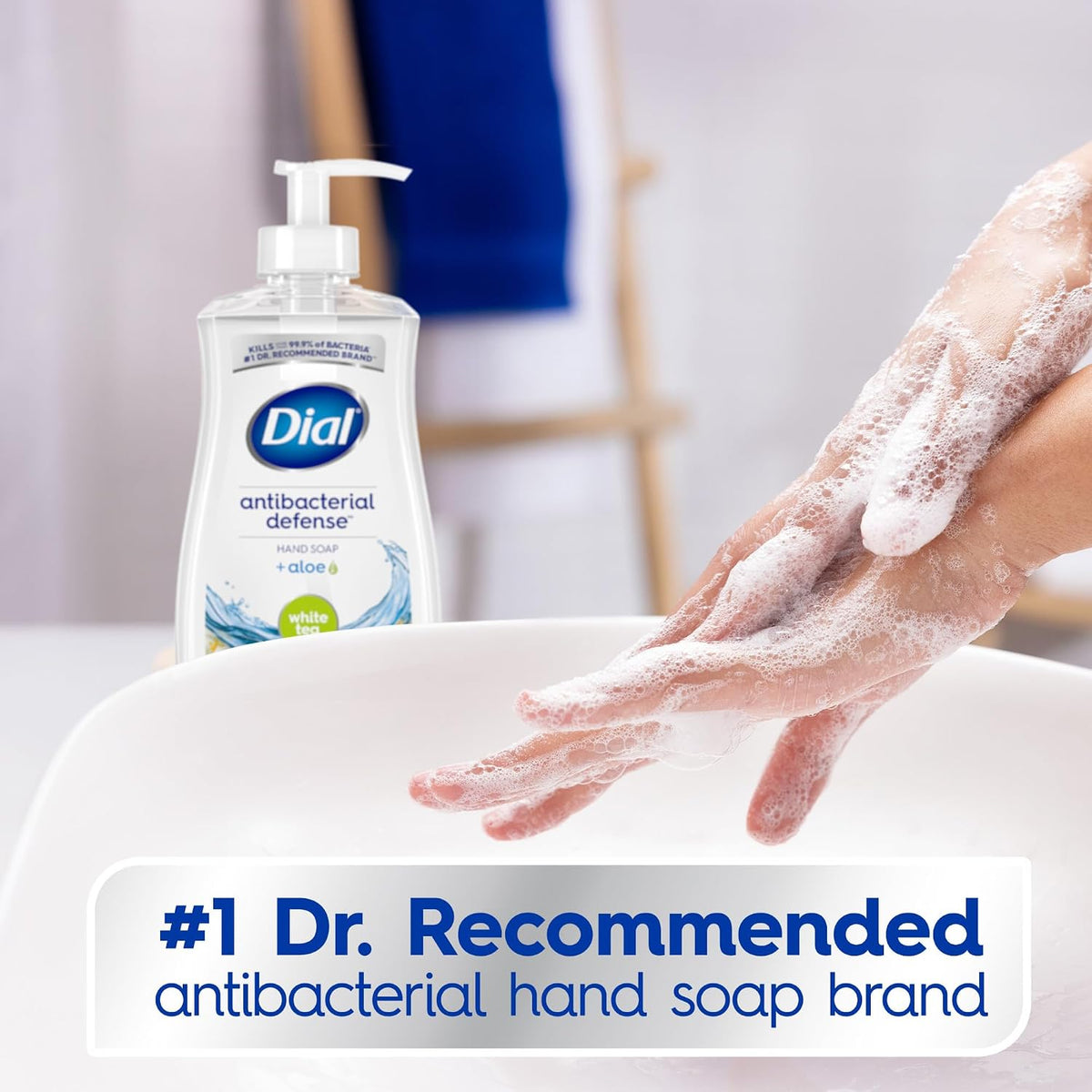 Dial gentle formula hand soap for kitchen and bathroom