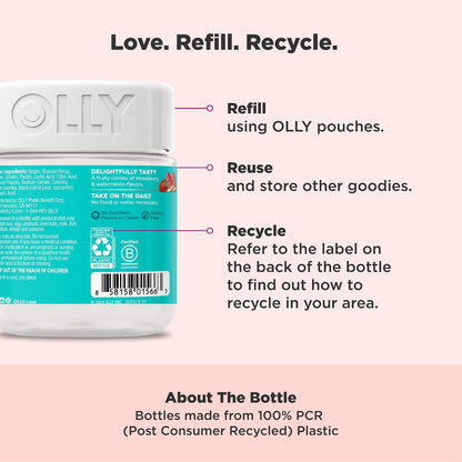 OLLY Teen Girl Multi supplement bottle front view