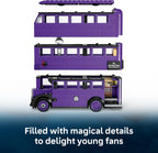 Harry Potter Knight Bus interior with moving beds