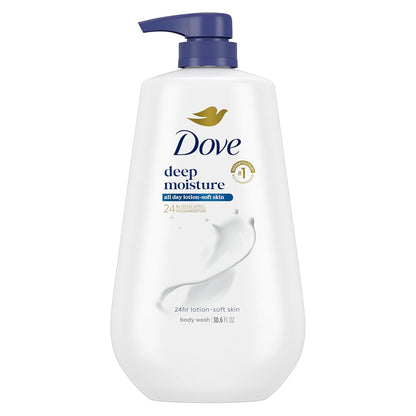 Dove moisturizing body wash for dry skin