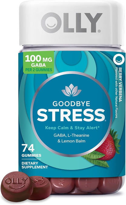OLLY Goodbye Stress gummies with L-Theanine