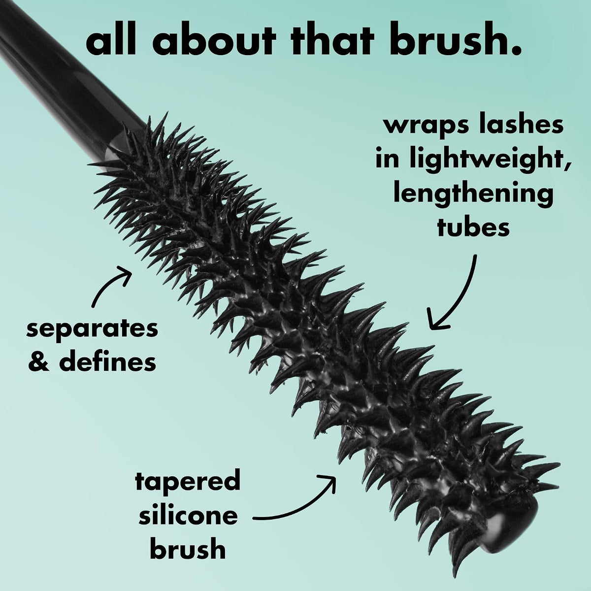Black vegan cruelty-free mascara by e.l.f.