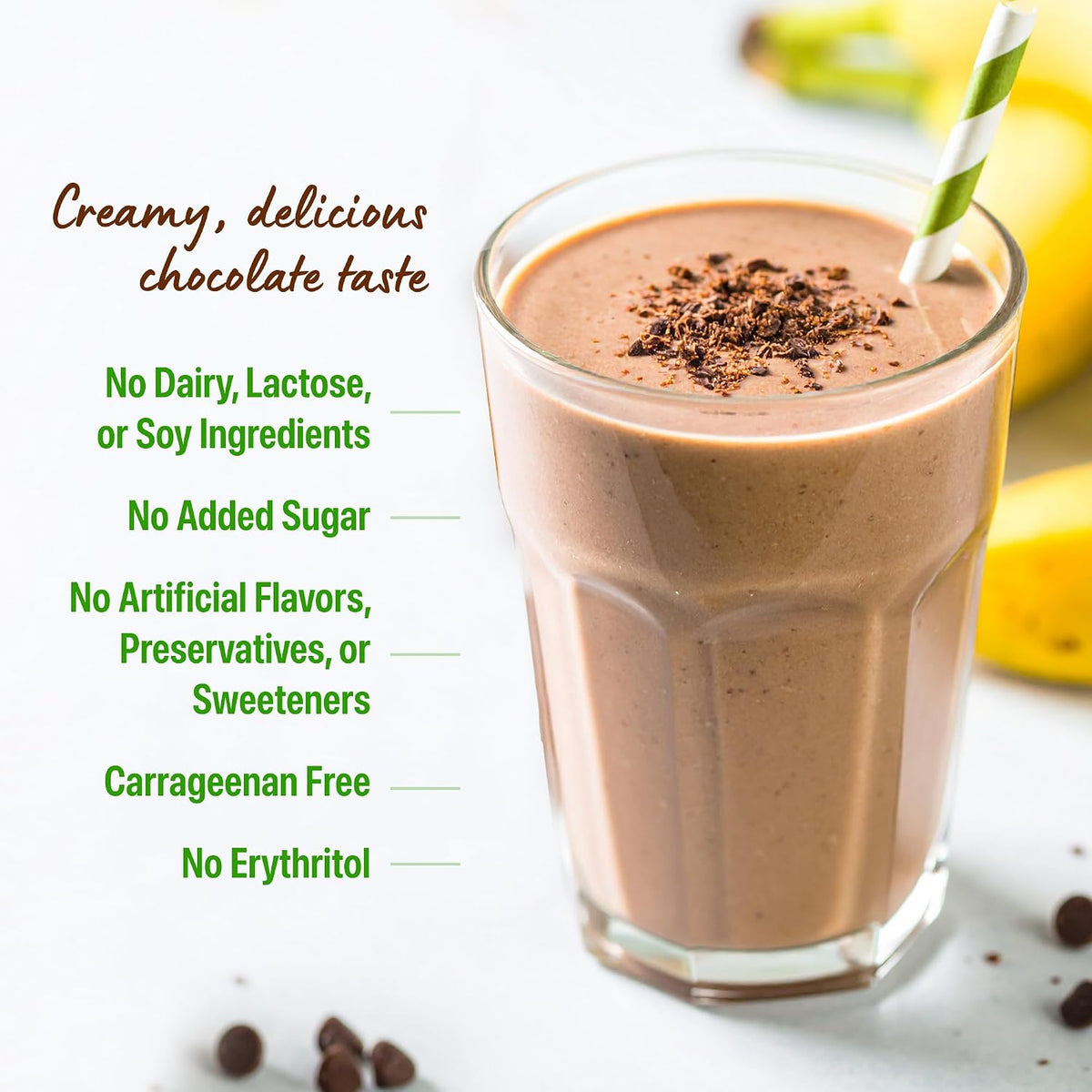 Orgain Organic Creamy Chocolate Fudge protein blend