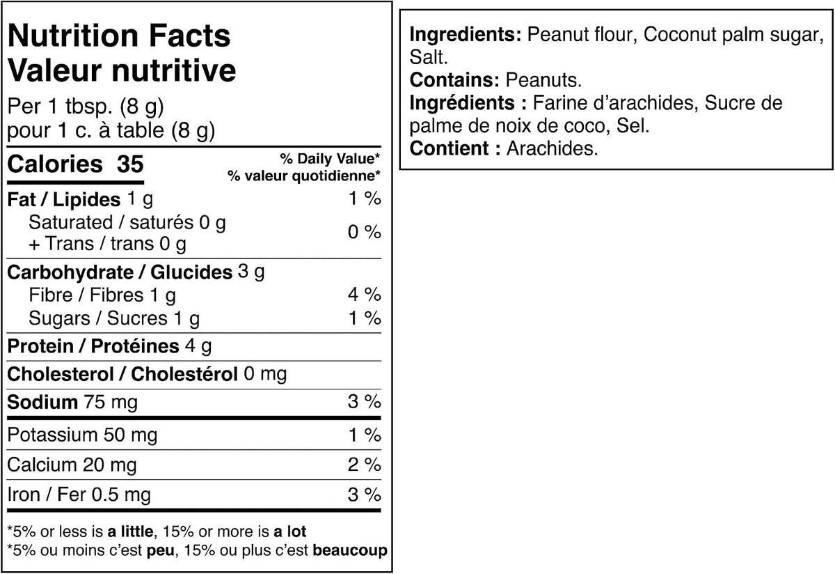 Gluten free PBfit peanut butter powder jar