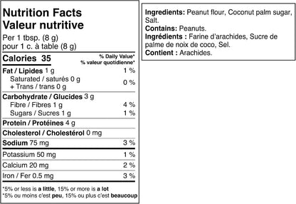 Gluten free PBfit peanut butter powder jar