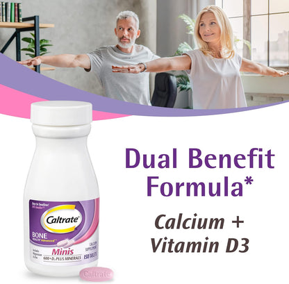 Caltrate Minis bone health supplement front label