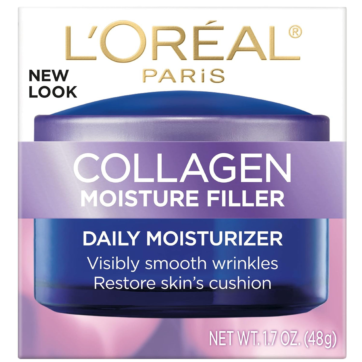 Collagen moisturizer for intense facial hydration