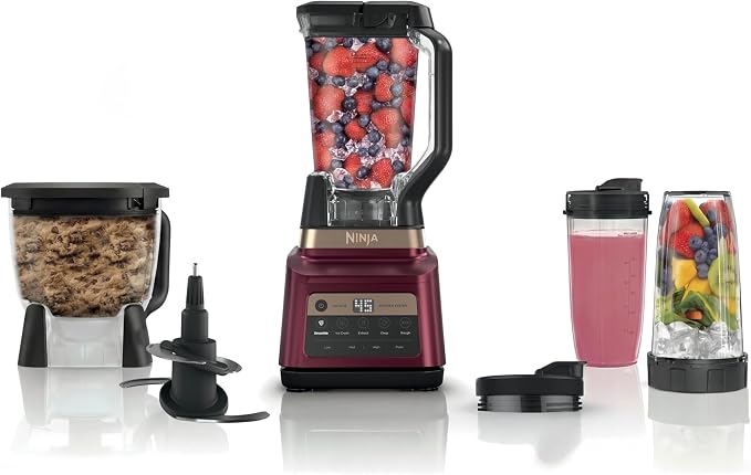 Ninja Professional Plus kitchen system red blender base