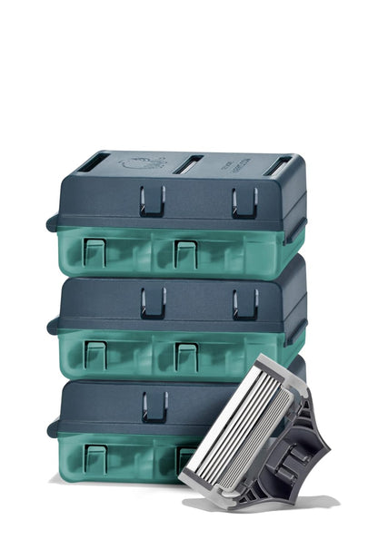 Harry's shaving kit with gel and six blade refills