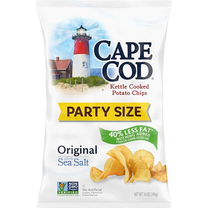 Cape Cod Less Fat Original Kettle Chips 14 oz bag