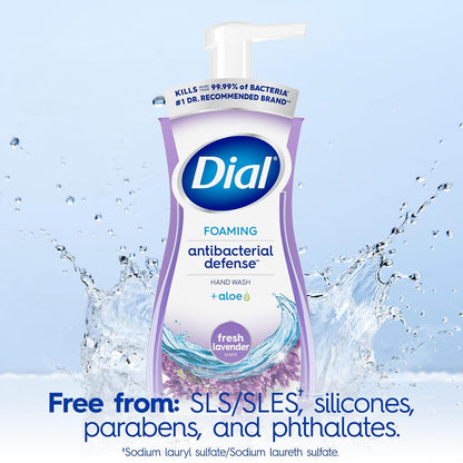 Dial dermatologist tested foaming hand wash