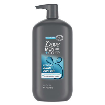 Dove Men Care hydrating body wash for men Clean Comfort