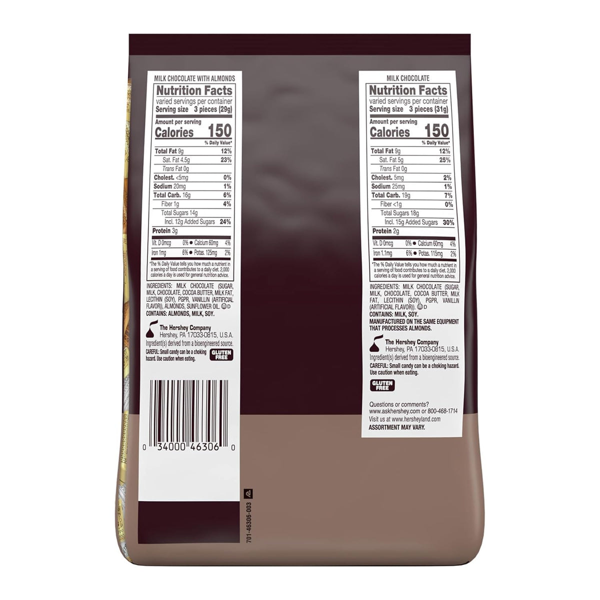 HERSHEY'S NUGGETS party size chocolate variety bag