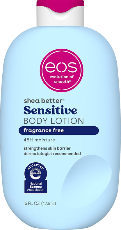 eos fragrance-free body lotion for sensitive skin