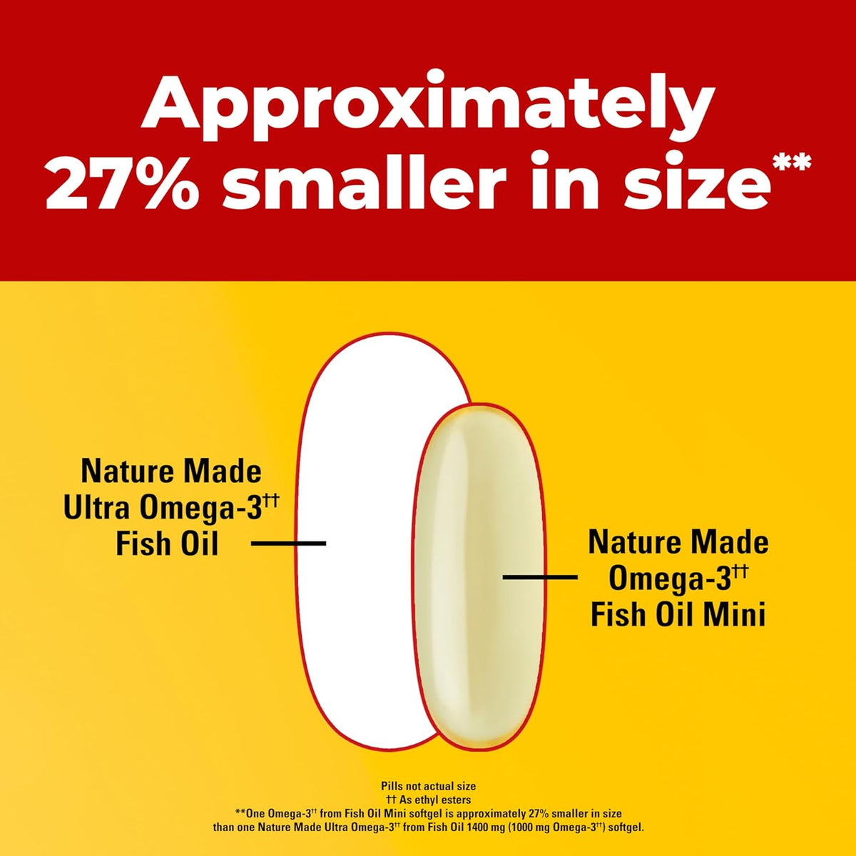 Nature Made 60 count omega-3 fish oil minis