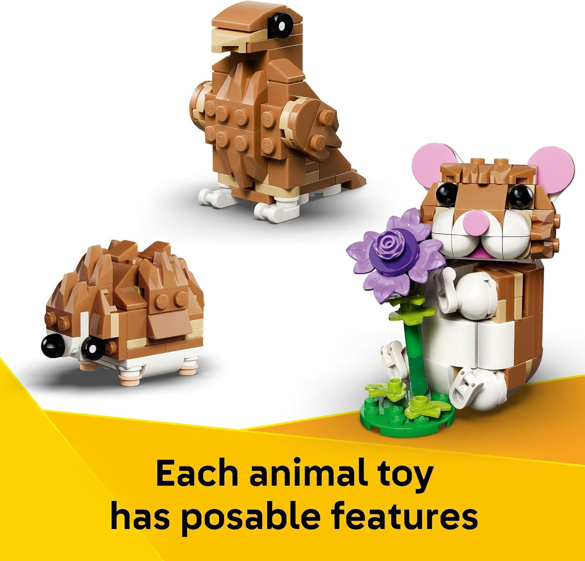 LEGO Creator 166 piece animal building set 31376