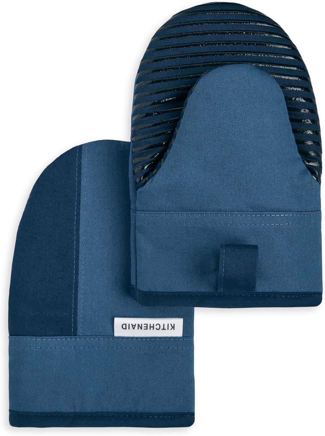 KitchenAid Beacon two-tone Navy/Ink mini oven mitts