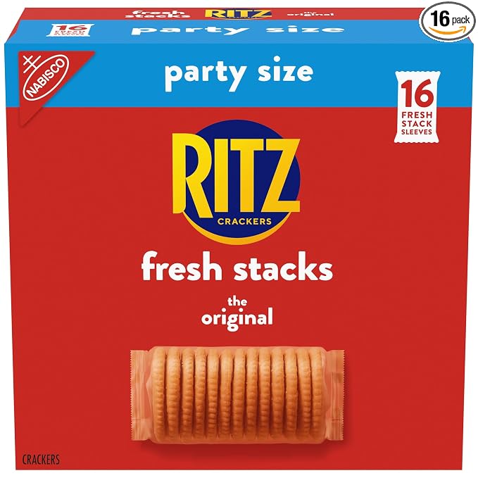 RITZ Fresh Stacks Original Crackers party size box